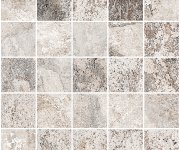 Sant Agostino Metastone Mosaico Mud 30x30 Nat. Rett. obr.4