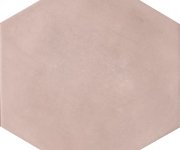 Dlažba jako beton CIR Materia Prima Pink Velvet Esagona 24x27,7 - růžová