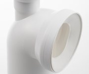 Bruckner Koleno S Přípojkou 90 Dopojení K Wc, 110mm