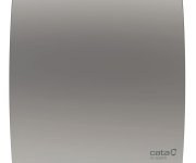 Cata Silentis Uc 10 Koupelnový Ventilátor Axiální, 8w, Potrubí 100mm, Stříbrná