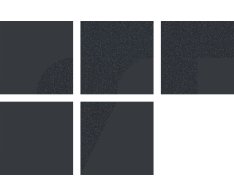 Deceram Jasper Black Decor Terrazzo 30x30 MIX