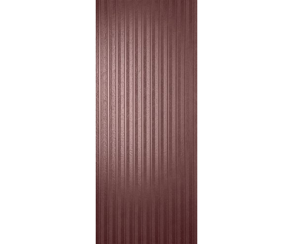 Obklad Marca Corona Arteseta Granato Riga 50x120 Glossy 3D Rett.  - vínová