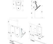 Gsi Community Urinál Se Zakrytým Přívodem Vody, Rimless, 31x54,5cm, Bílá Mat
