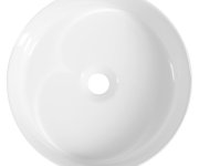 Isvea Infinity Round Keramické Umyvadlo Na Desku, Průměr 36cm, Bílá