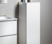 Sapho Espace Skříňka 35x94x32cm, 1x Dvířka, Levá/pravá, Bílá Mat