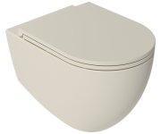 Isvea Infinity Wc Sedátko, Slim, Soft Close, Easy Take, Ivory