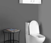 Aqualine Keramia Fresh Horní Skříňka 70x50x20cm, Bílá