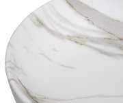 Sapho Caleo Keramické Umyvadlo Na Desku, 60x42cm, Bianco Carrara