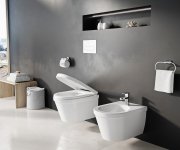 Bidet Chrome - Bidet Chrome, závěsný, bílá X01450