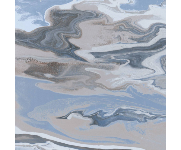 Dlažba jako mramor Codicer Ebru Blue 66x66 - modrá
