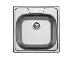 Dřez Classic 480, Matný Povrch, Tloušťka 0,5 Mm, Včetně 3 1/2" Sítkového Ventilu A