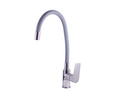 Dřezová baterie s flexibilním ramínkem COLORADO chrom/šedá 3/8" CO119.0/10