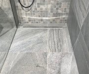 Sapho Spádová Lišta, Levá, Výška 12mm, Délka 1200mm, Nerez Mat