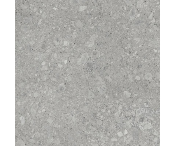 Dlažba jako terrazzo Colorker Native Grey 90x90 Rett., Matt - šedá