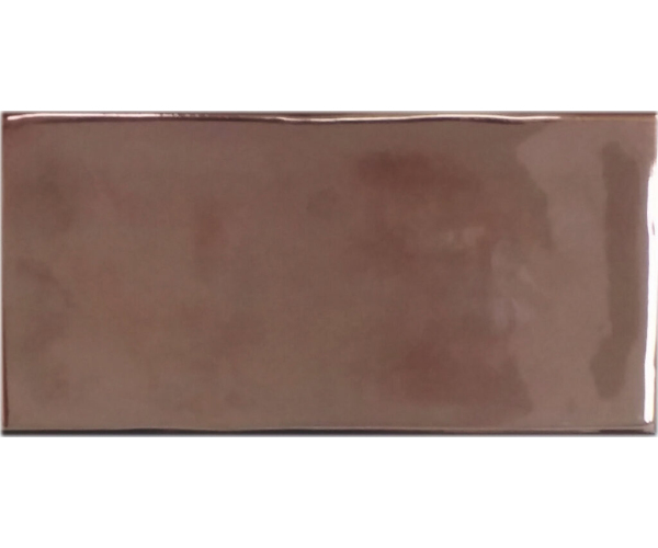 Obklad El Barco Alfaro Copper Brillo 7,5x15 Luc. - hnědá