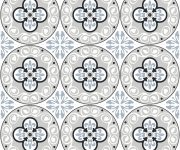 Retro dlažba Xclusive Element Baroque 20,5x20,5
