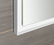 Sapho Flut Zrcadlo S Led Podsvícením 120x70cm, Bílá