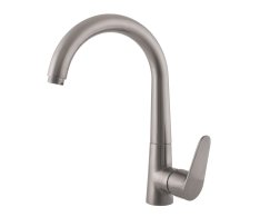 Dřezová baterie AMUR METAL GREY - lesklá 3/8" AM719.0MGL