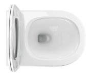 OMNIRES - Ottawa Mísa Rimless Včetně Sedátka S Slow, 49 X 37 Cm Bílá Lesk /bp/ Ottawamwbp