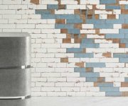 Retro dekor Deceram Uptown Decor Andaman Liso 7,5x30 (skladem)
