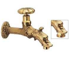 Sapho Retro Zahradní Ventil S Rozetou, Bronz