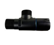 Rohový Ventil Black S Keram.vrškem 1/2"x 1/2" Sítko, Modrý - Fanski FA2760-AP004B-S-12