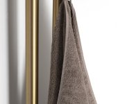 Sapho Papinado Elektrický Sušák Ručníků 109x1200mm, 40 W, Zlatá Mat