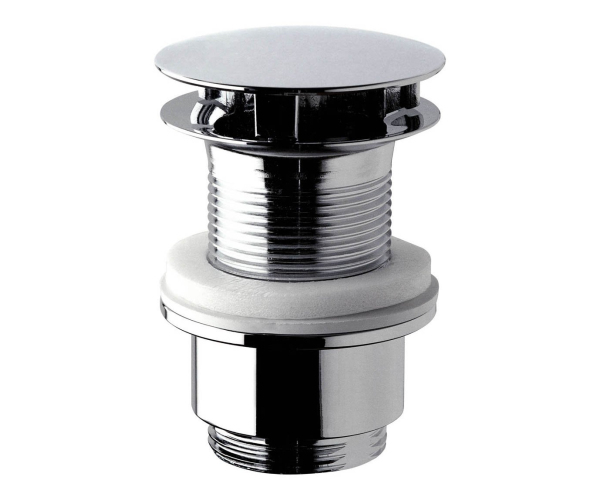 Omp Tea Umyvadlová Výpust 5/4“, Neuzavíratelná, Velká Zátka, 30-45mm, Chrom
