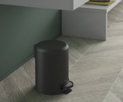 Gedy Potty Odpadkový Koš 5l, Soft Close, černá Mat