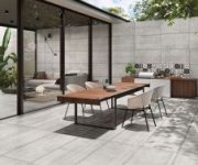 Protiskluzná dlažba jako beton Sant'Agostino Form Cement 60x120 Antislip - šedá