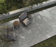 Dlažba jako beton APE Antico Casale Quattro Cenere 12X12 - šedá