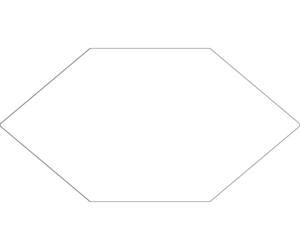 Obklad Codicer Basic Kayak White 17x33 - bílá