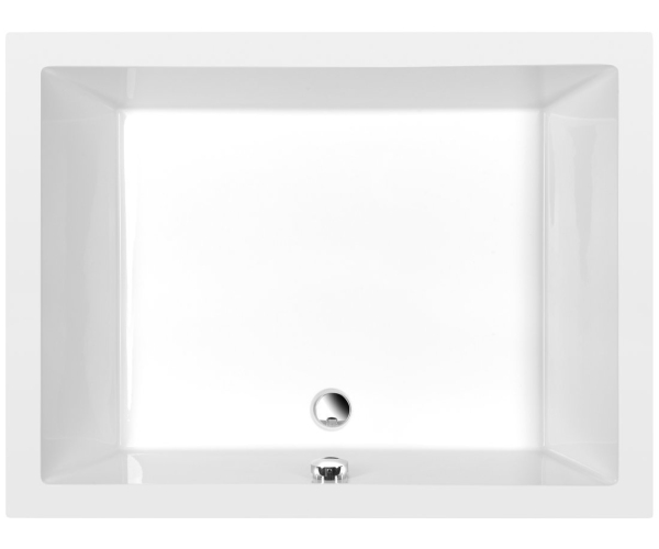 Polysan Deep Hluboká Sprchová Vanička, Obdélník 120x90x26cm, Bílá