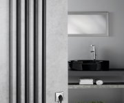 Sapho Papinado Elektrický Sušák Ručníků 263x1200mm, 85w, černá Mat