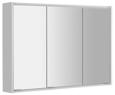 Sapho Batu Galerka 100x71x15cm, 2x Led Osvětlení, Bílá Lesk