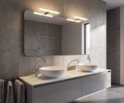 Sapho Ishape Zrcadlo S Broušenou Hranou 120x60cm, Zakulacené Rohy, Cu Free