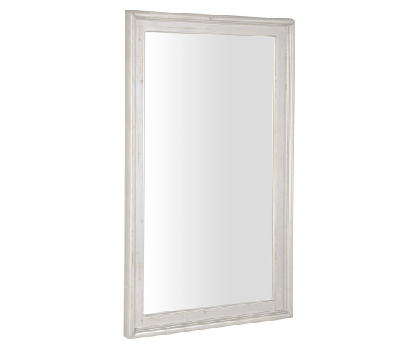 Sapho Retro Zrcadlo V Dřevěném Rámu 70x115cm, Starobílá