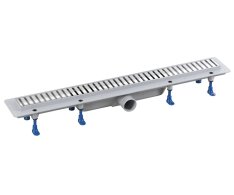 Bruckner Podlahový žlab S Nerezovým Roštem, L-810, Dn50