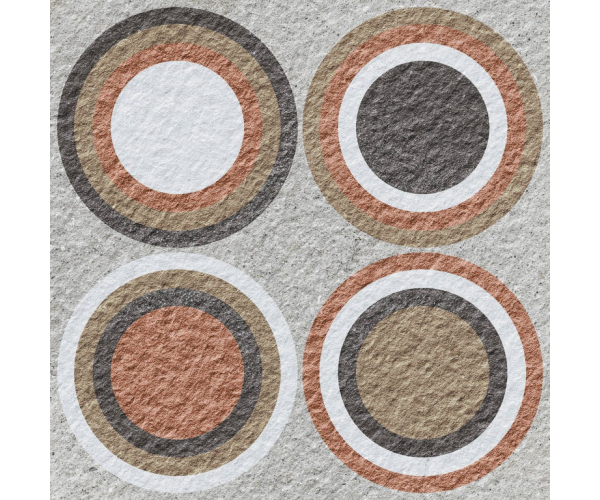 Dlažba jako kámen Codicer Eclipse Mix Decor Warm 25x25