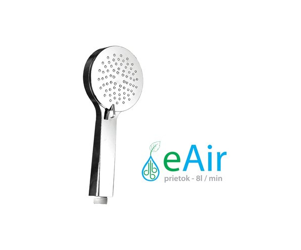 Acs55076 - Air S100, 3-polohová úsporná Ruční Sprcha