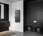 Sapho Onsen Evo Elektrické Otopné Těleso 400x900mm, 1000 W, Antracit
