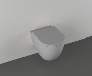 Isvea Infinity Závěsná Wc Mísa, Rimless, 36,5x53cm, Stone Grey