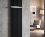 Aqualine Vertigo Otopné Těleso 502x1800mm, černá Mat