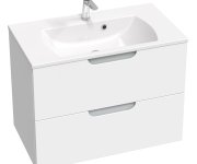 Umyvadlo Classic Slim - Umyvadlo Classic Slim 80, s otvorem pro baterii, s přepadem XJX01180001