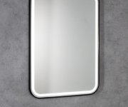 Sapho Cetis Zrcadlo S Led Osvětlením 60x80cm, černá Mat
