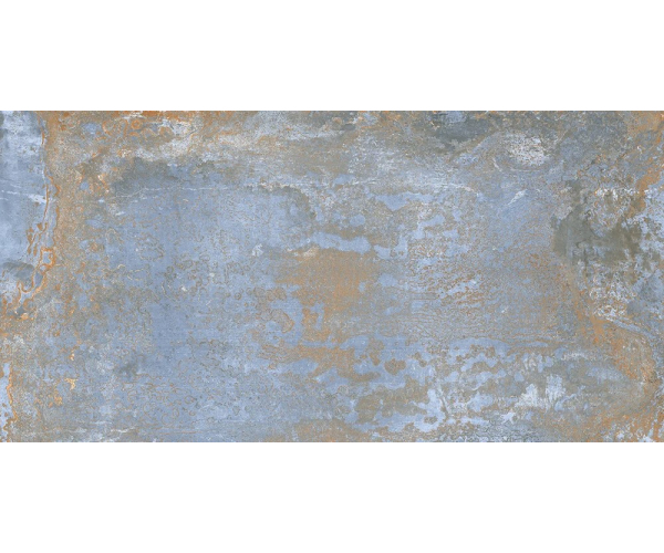 Dlažba jako kov Navarti Oxyde Bleu 60x120 Matt. Rett.
