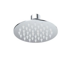 Mereo Talířová Sprcha Horní, Slim, Kulatá, O 100 Mm, S Kloubem, Nerez