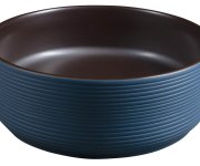 Sapho Priori Keramické Umyvadlo Na Desku, ø 41cm, Hnědá/modrá