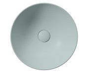 Gsi Pura Keramické Umyvadlo Na Desku, Průměr 40cm, Ghiaccio Mat