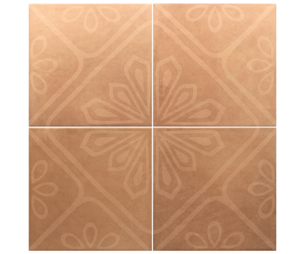 Dlažba jako kámen Equipe Ares Decor Cotto 20x20  - cihlová